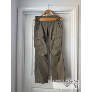 Women's Olive Cargo Pants